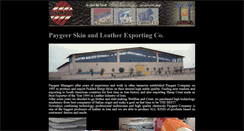 Desktop Screenshot of paygeertannery.com
